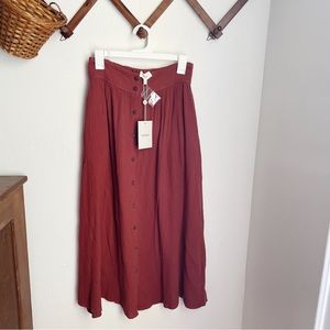 Bohme Rust Skirt